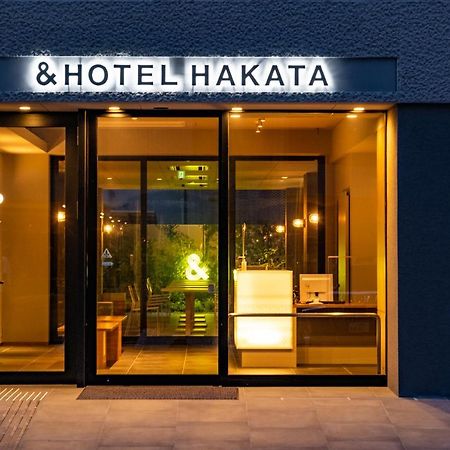 &Hotel Hakata Fukuoka  Exteriör bild